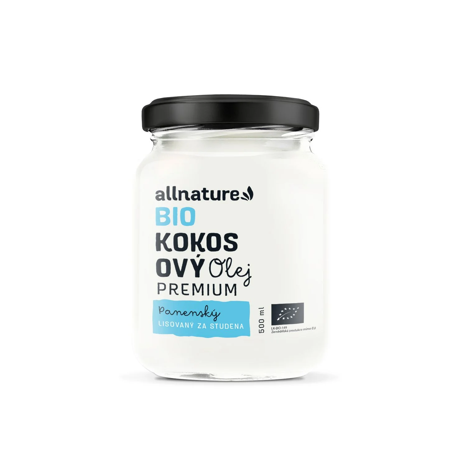 Allnature KOKOSOVÝ olej PREMIUM 1×500 ml, kokosový olej
