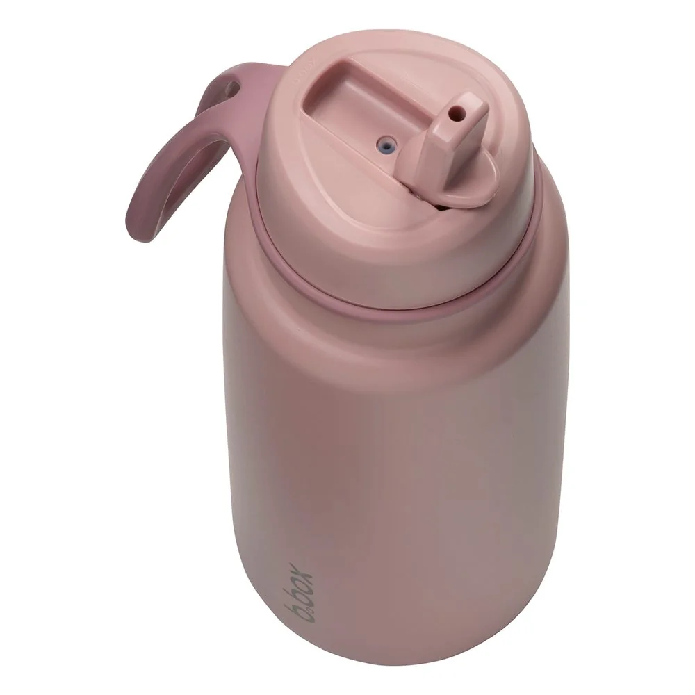 Nerezová termofľaša so slamkou 1 l berry smoothie
