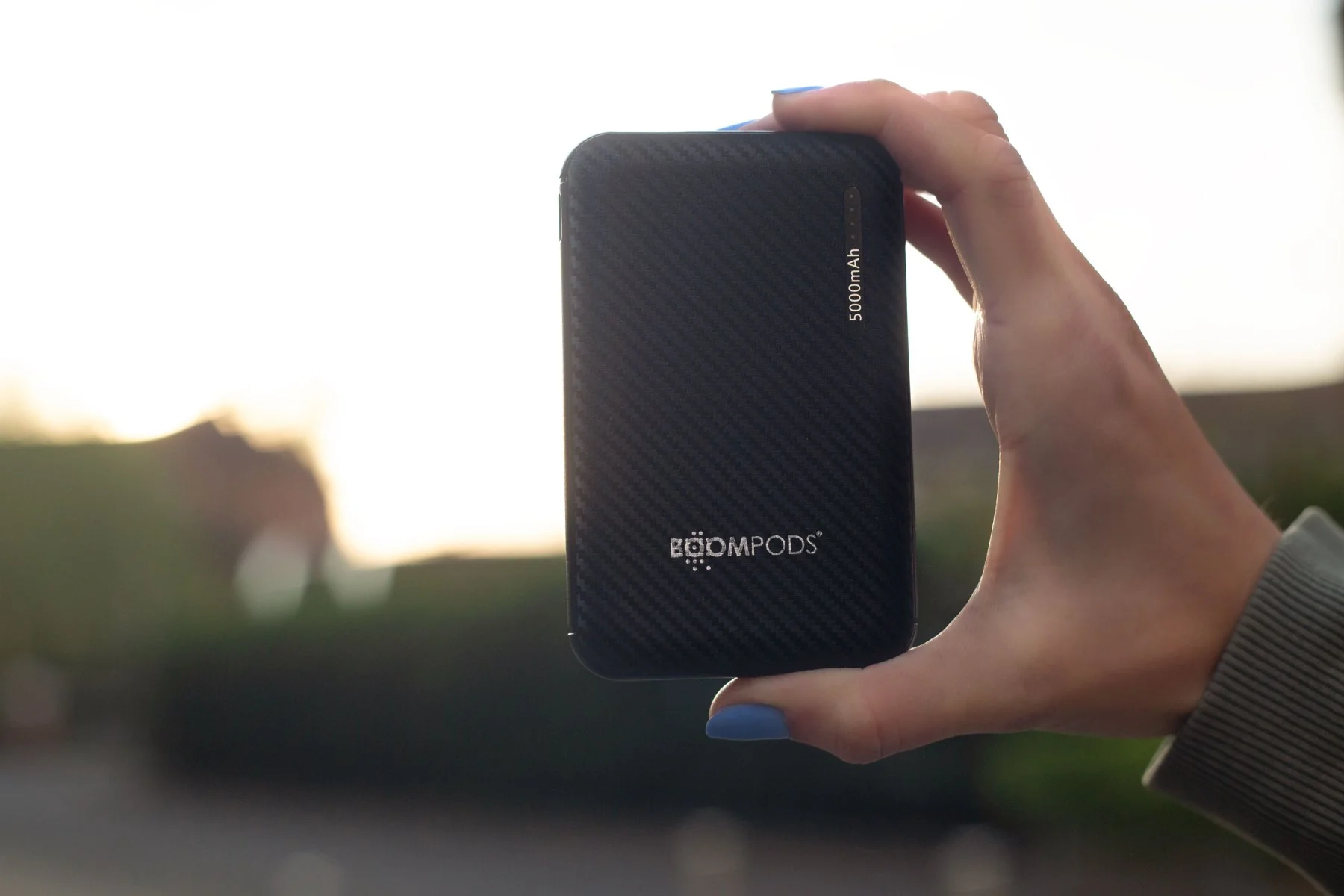 Powerbanka BOOMPODS Obi 5000mAh čierna
