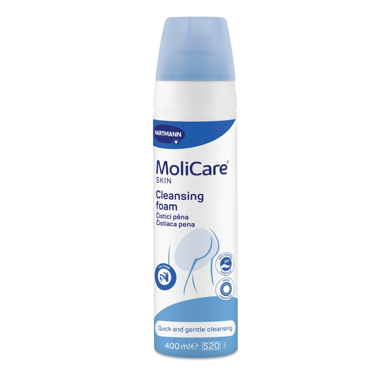 MoliCare SKIN Čistiaca pena 1×400 ml, čistiaca pena