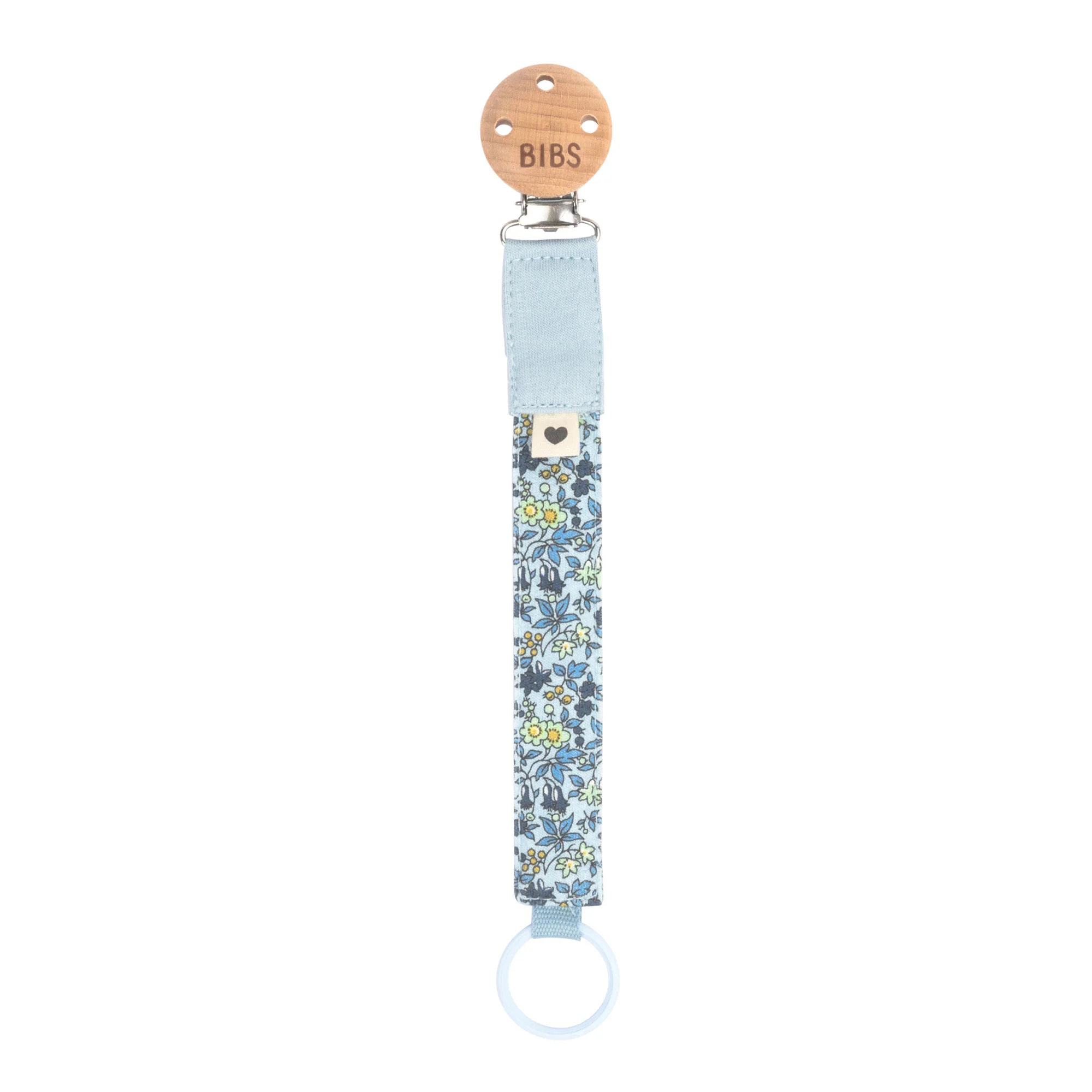 BIBS x LIBERTY klip na cumlík Baby Blue