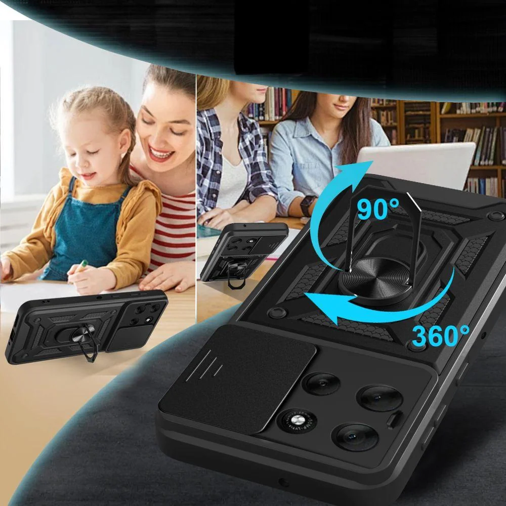Obal Tech-Protect CamShield Pro pre Motorola Moto G86 Čierna
