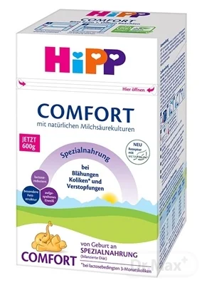 HiPP COMFORT 1×600 g, dojčenská výživa od narodenia