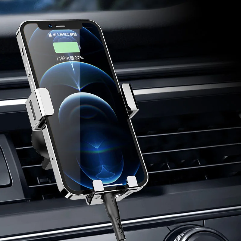 MG YC12 držiak na mobil do auta, čierny