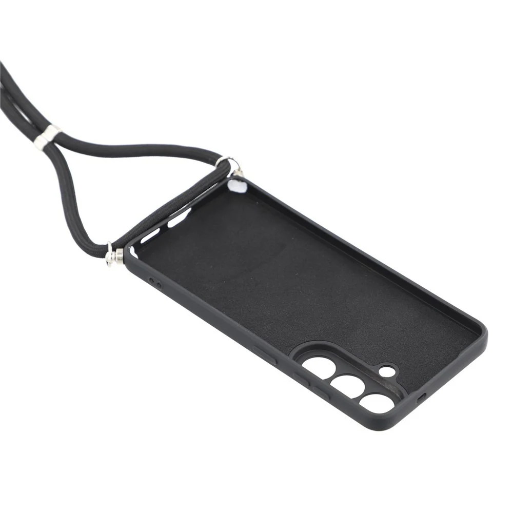 Puzdro s crossbody popruhom pre Samsung Galaxy A37 5G - Čierna