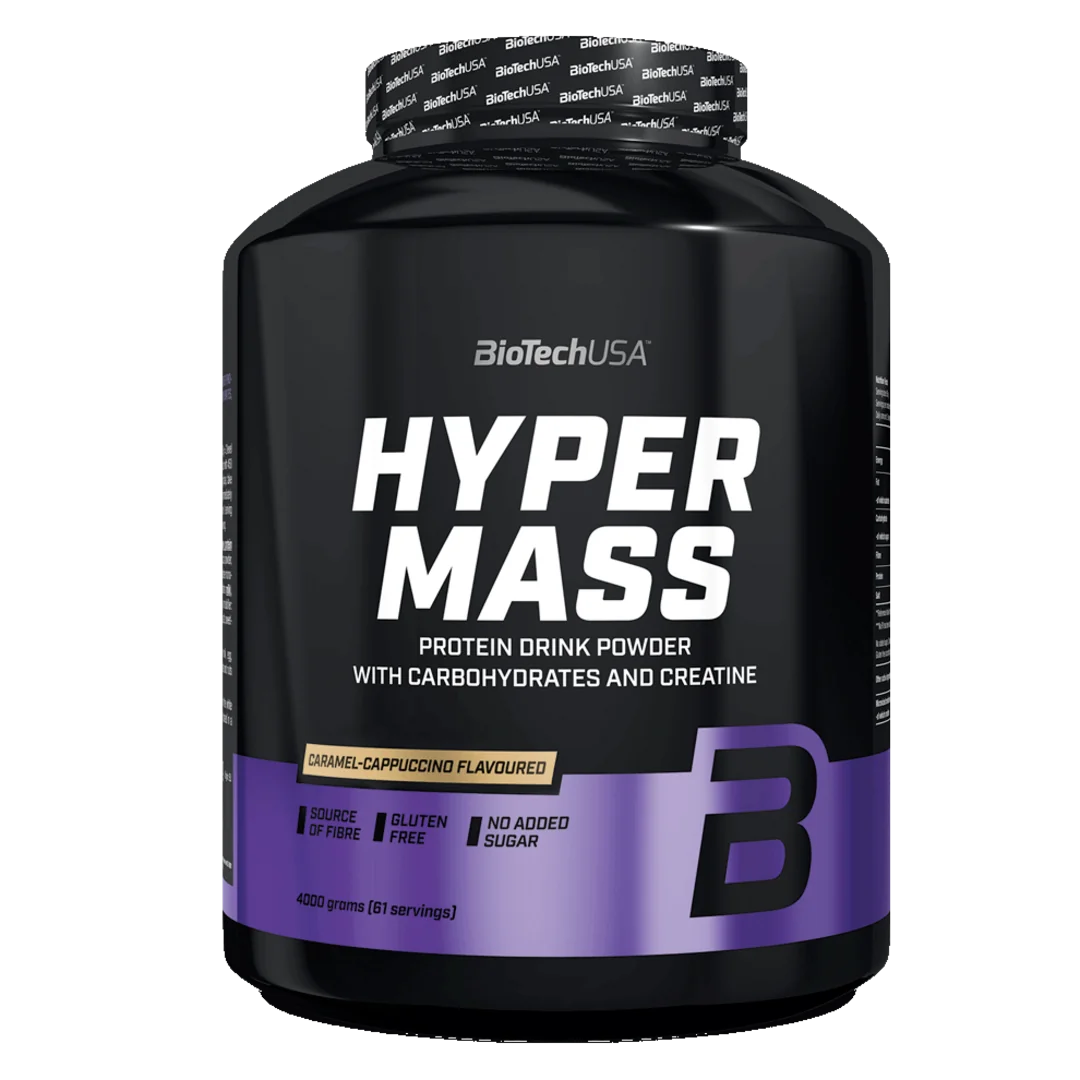 BioTech USA Hyper Mass 4000 g slaný karamel