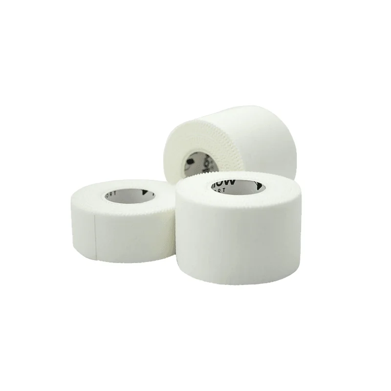 Športová páska biela yellowSPORTS Tape 2,5 cm x 9,1 m