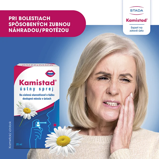 KAMISTAD® ústny sprej 1×20 ml, ústny sprej