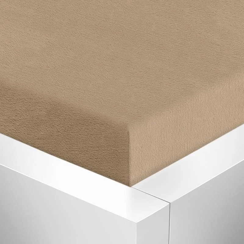 Prestieradlo Mikroflanel 90x200 19/017 hnedá 1×1 ks, posteľná plachta