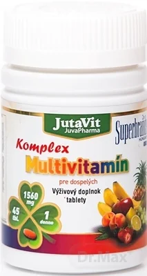 JutaVit Multivitamín Komplex pre dospelých 1×45 tbl, výživový doplnok