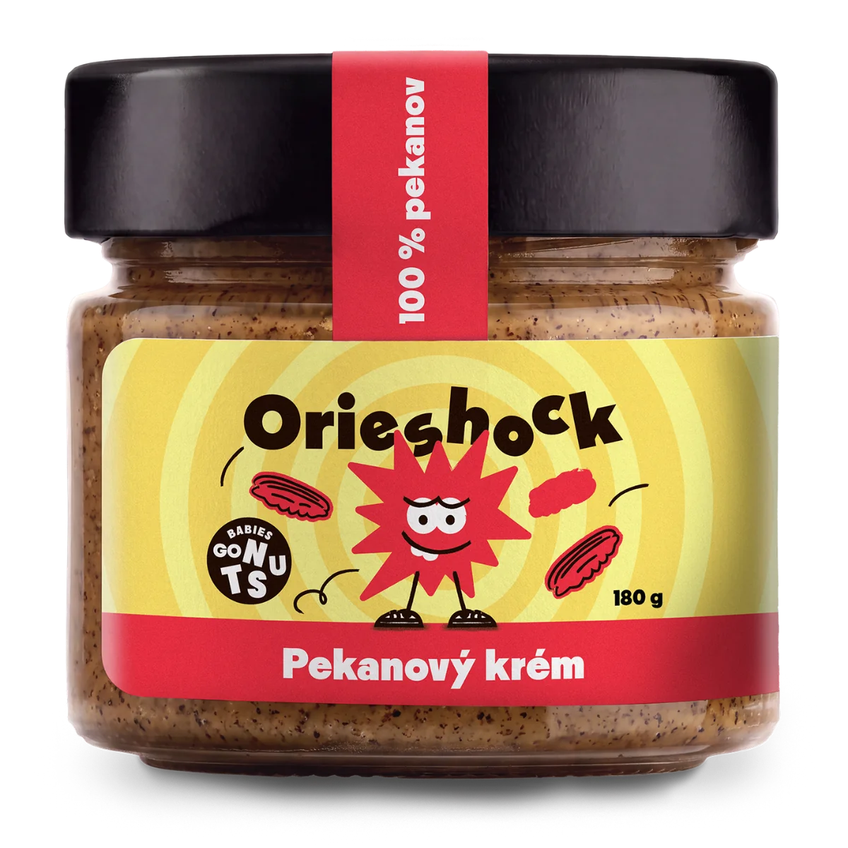 Orieshock Pekanové maslo 100 % 180 g