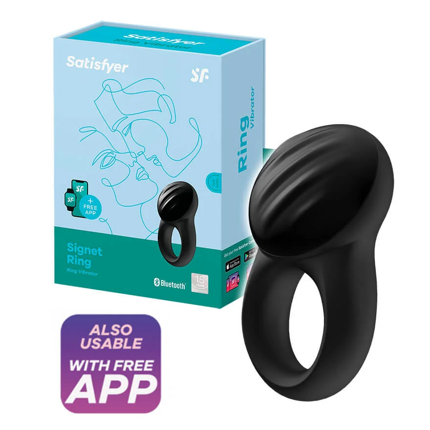 Satisfyer Signet Ring vibračný krúžok