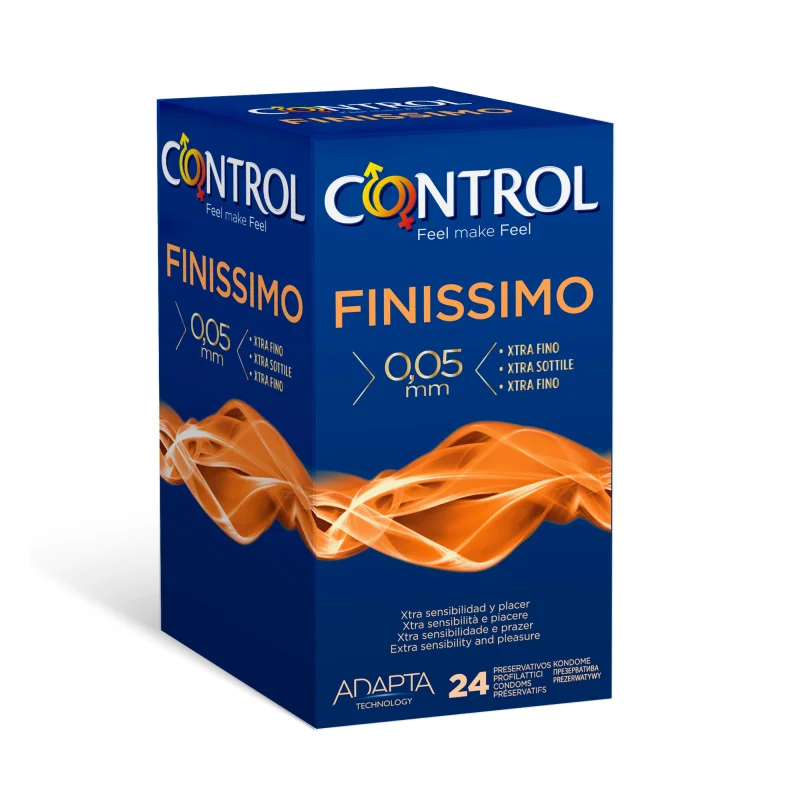 Control Finissimo kondómy super tenké 24 ks
