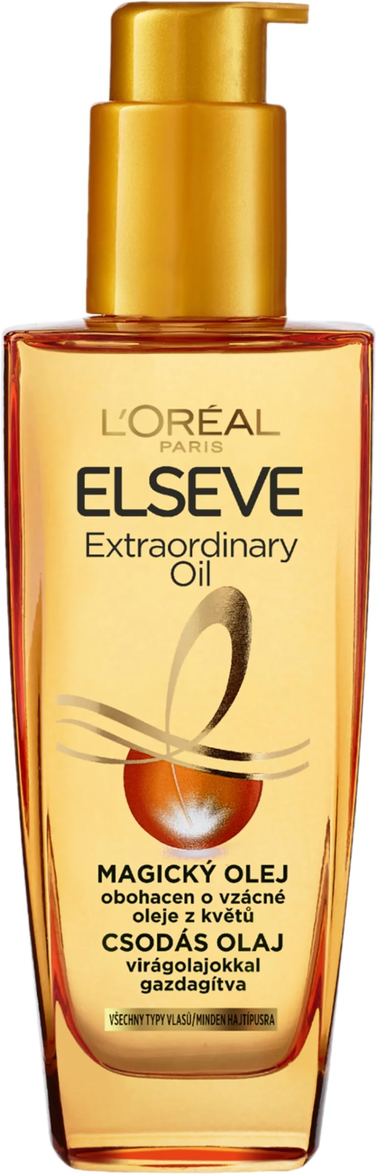 L'Oréal Paris Elseve Extraordinary Oil olej na normálne vlasy, 100 ml 1×100 ml, olej na normálne vlasy