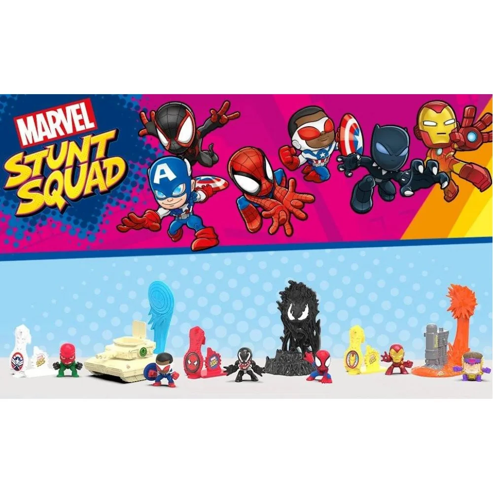 Set figúrok a príslušenstva Marvel Stunt and Squad Spider-Man vs. Green Goblin-Disney