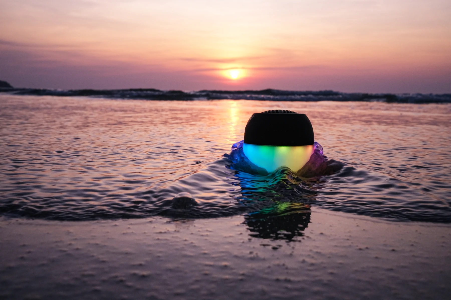 BOOMPODS Soundflare Ocean bezdrôtový reproduktor čierny
