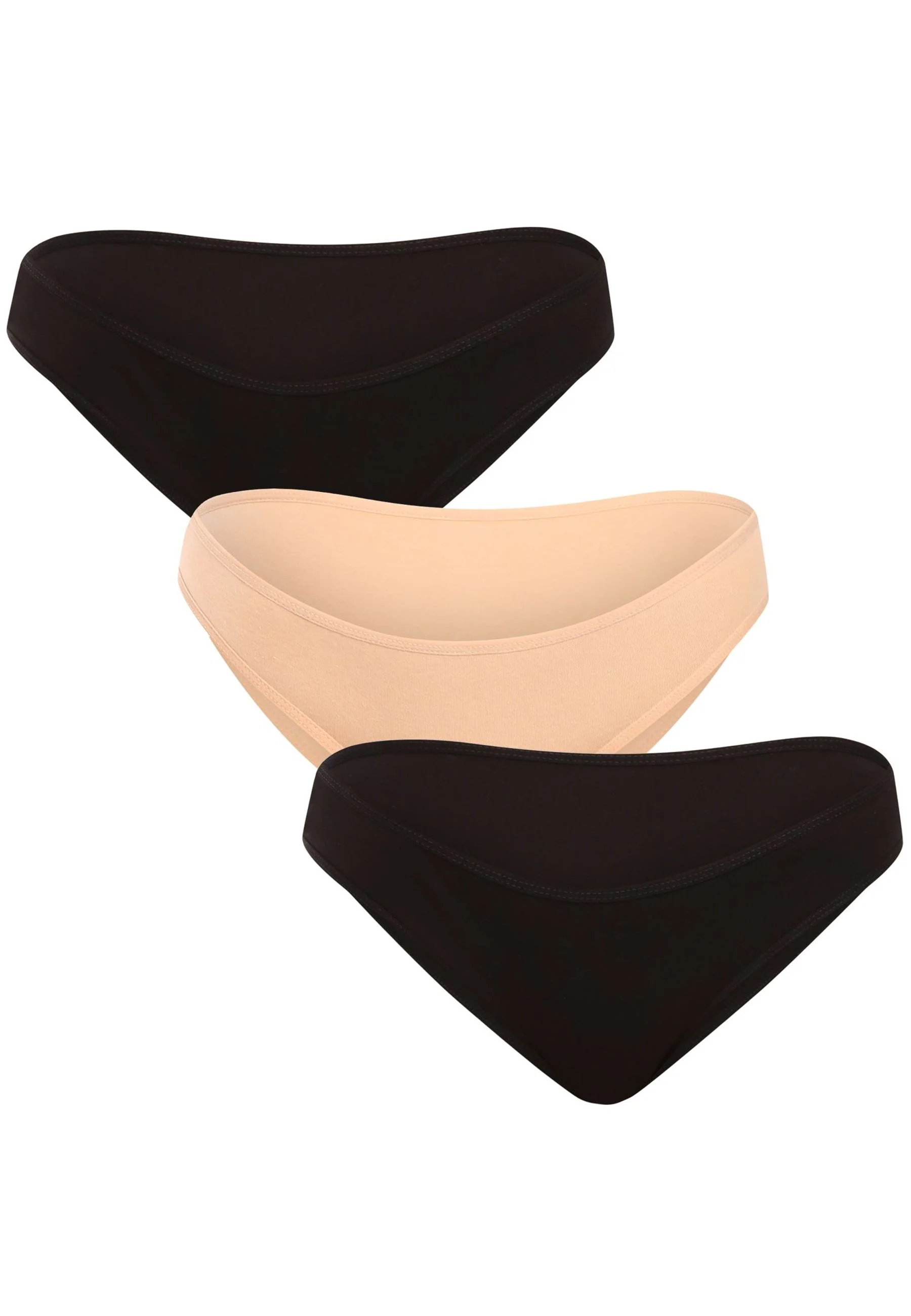 3PACK dámske nohavičky Nedeto viacfarebné (3NK002) S