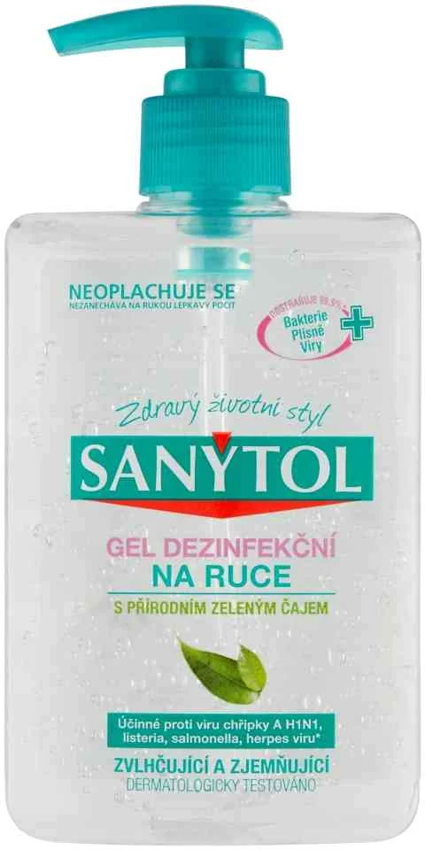 SANYTOL GÉL dezinfekčný 1×150 ml, na ruky
