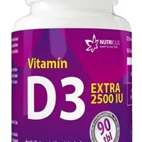 NUTRICIUS Vitamín D3 EXTRA 2500 IU