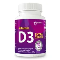 NUTRICIUS Vitamín D3 EXTRA 2500 IU