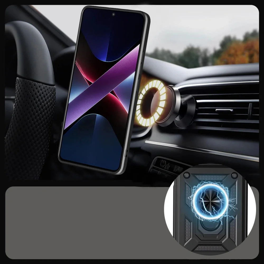 Tech-Protect Camshield Pro kryt na Xiaomi Redmi 15C, čierny