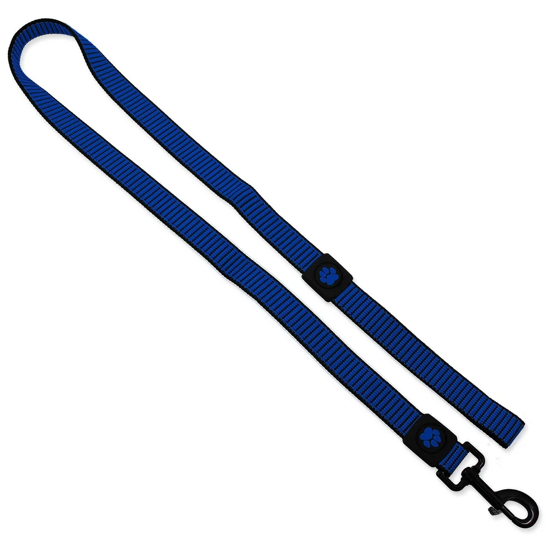 Vodítko Active Dog Strong M modré 2x120cm