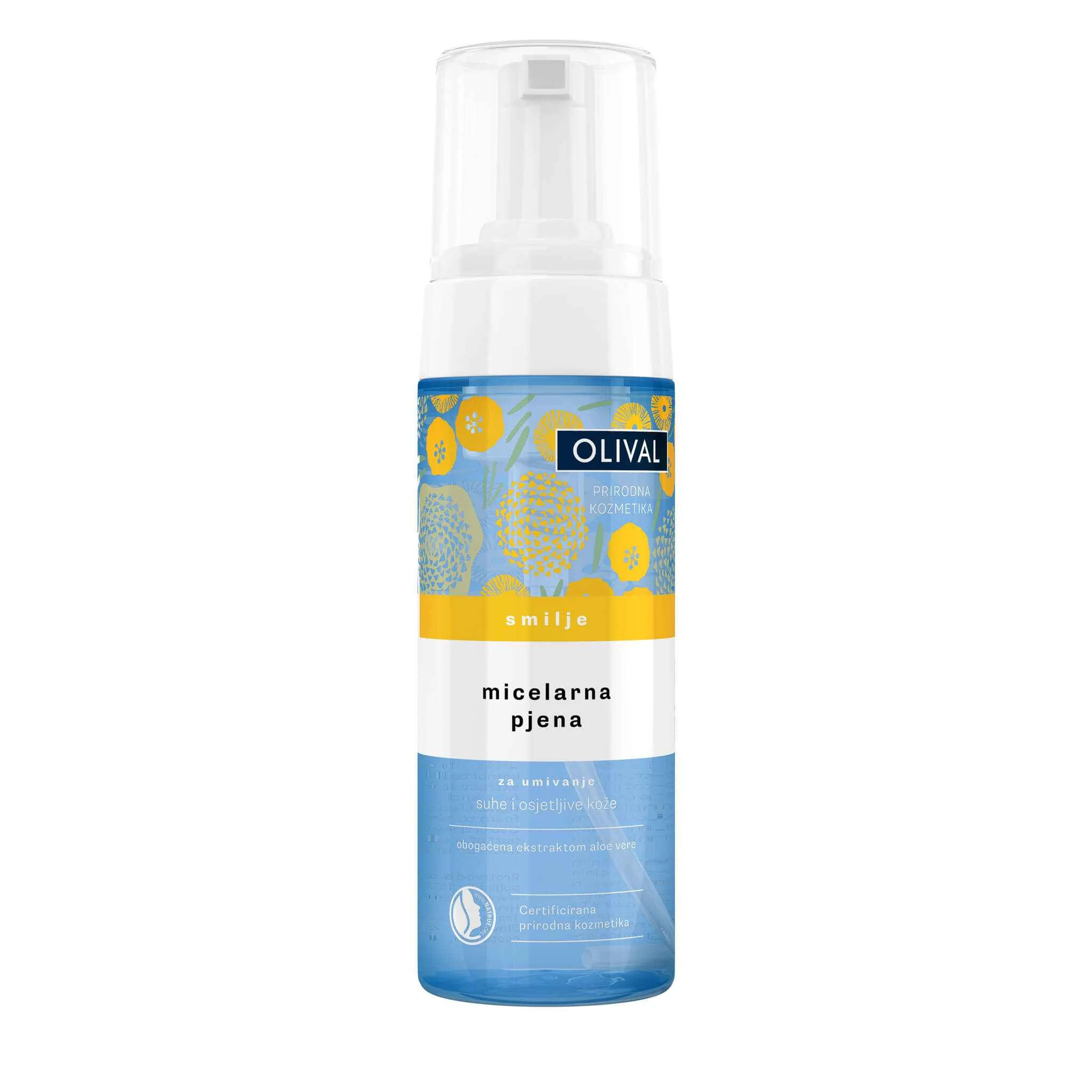 Slamienková micelárna pena 1×175 ml, micelárna pena