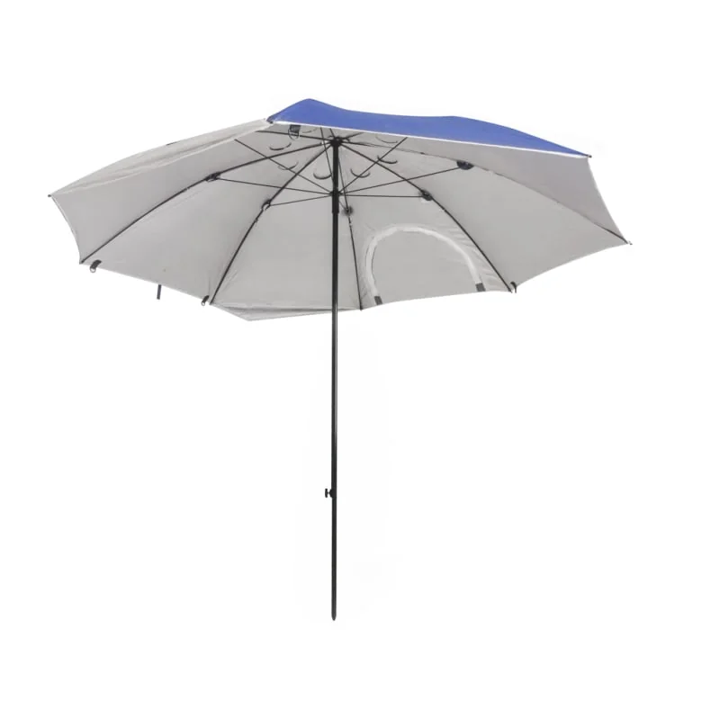 Plážový a záhradný slnečník paraván 2v1 213 cm s UV ochranou a ventiláciou