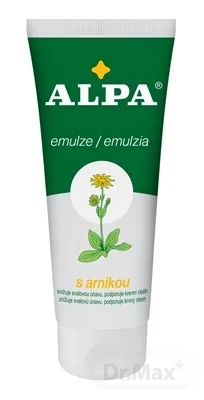 ALPA EMULZIA S ARNIKOU 1×100 ml, masážna emulzia