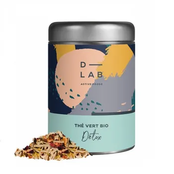 D-LAB Detox Tea - Detoxikačný čaj (sypaný) 1×80 g, čaj
