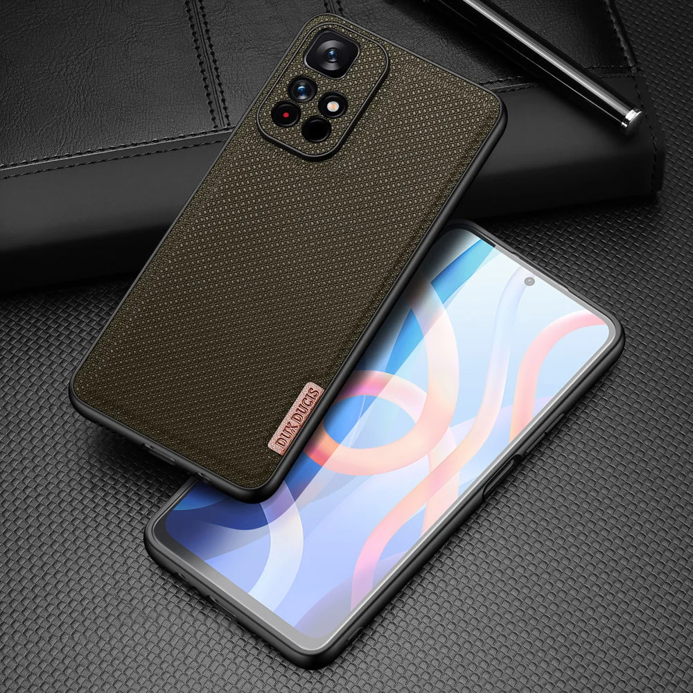 DUX DUCIS Fino kryt na Xiaomi Poco M4 Pro 5G zelený