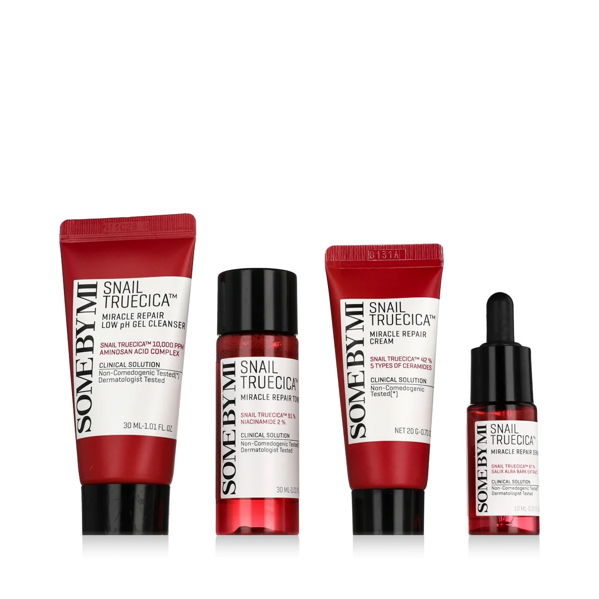 Some By Mi Snail Truecica Miracle Repair Starter Kit sada na problematickú pleť 4 ks