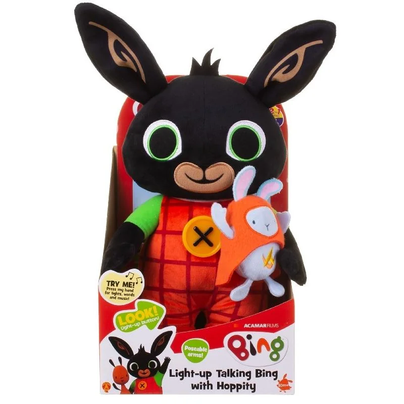 Plyšový Bing s Hoppity svietiaci a rozprávajúci , 29OR41003516