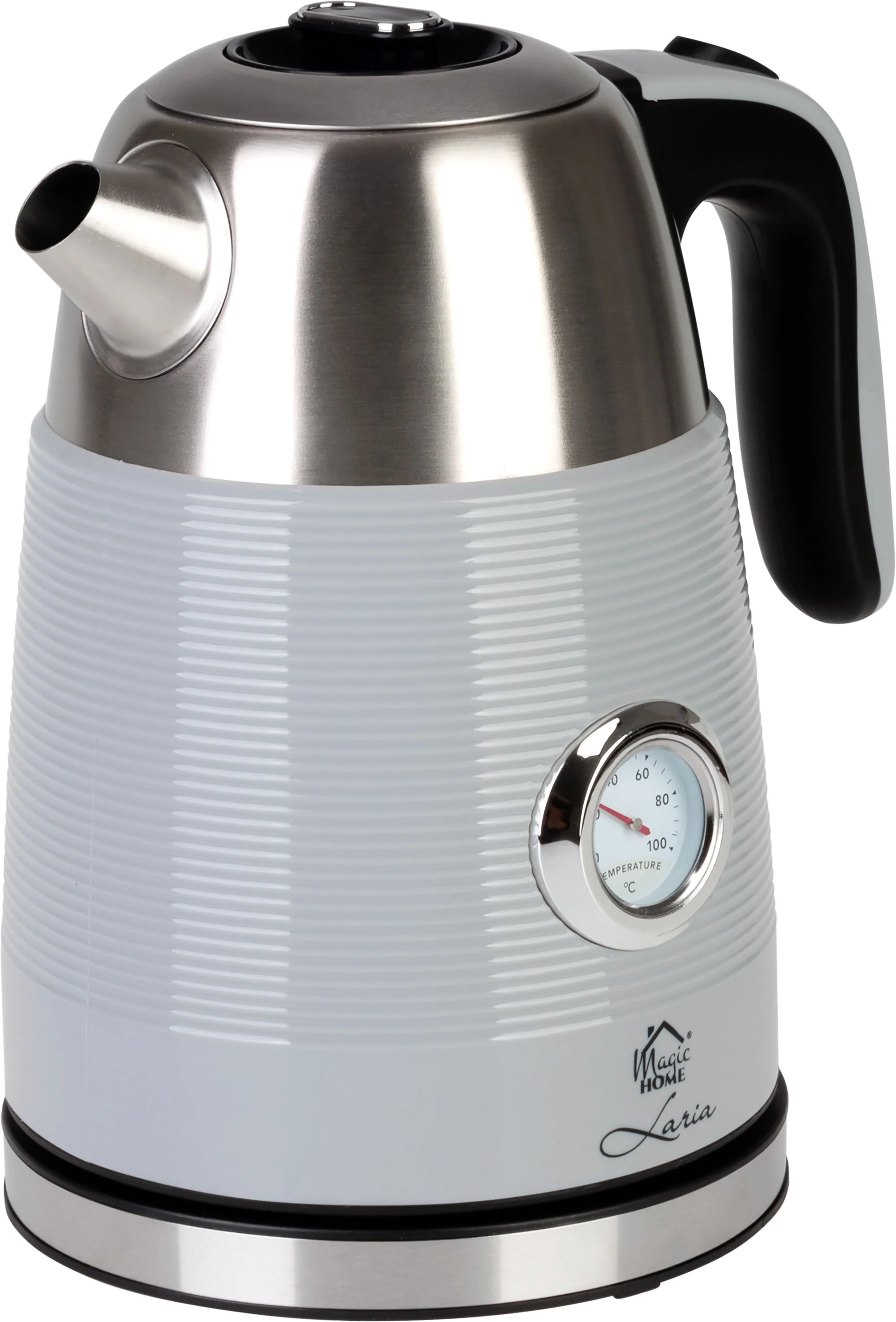 MagicHome rýchlovarná kanvica Laria, 1 ks 1850-2200 W, 230 V/50 Hz, 1700 ml, s teplomerom