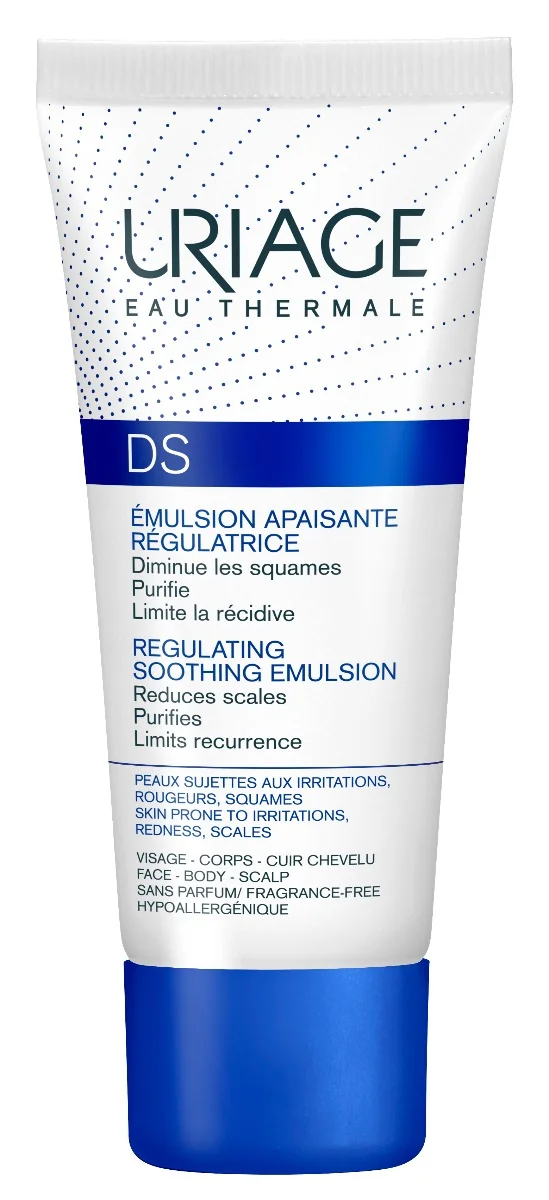 URIAGE DS Regulating Soothing Emulsion, 40ml 1×40 ml, upokojujúca emulzia pre pokožku hlavy