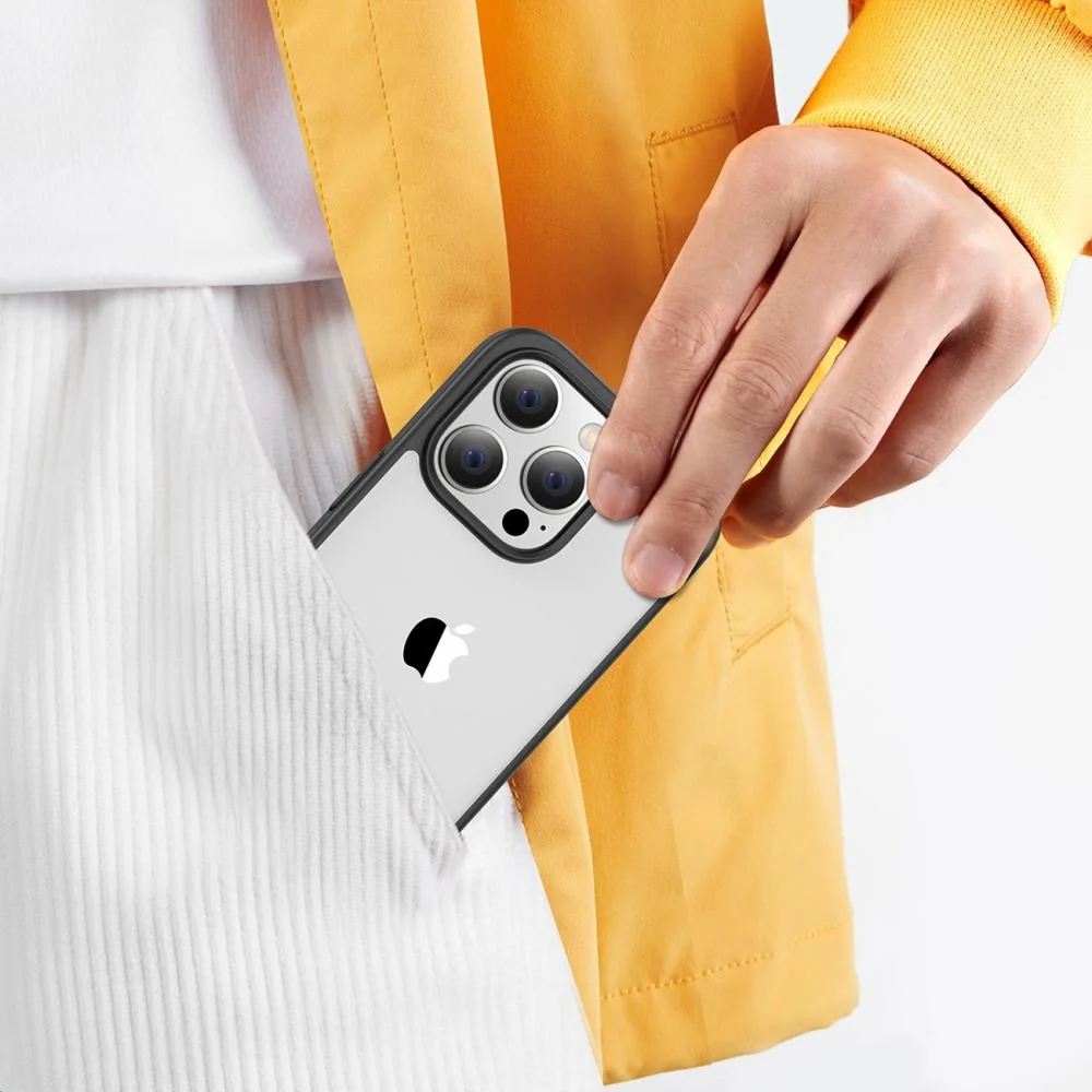 Ochranné gélové puzdro pre Apple iPhone 14 Pro - Čierna
