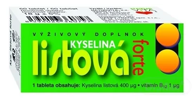 NATURVITA KYSELINA LISTOVÁ FORTE 1×60 tbl, výživový doplnok