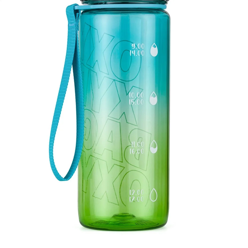 OXY LiFE fľaša na pitie Ombre Lime 800 ml