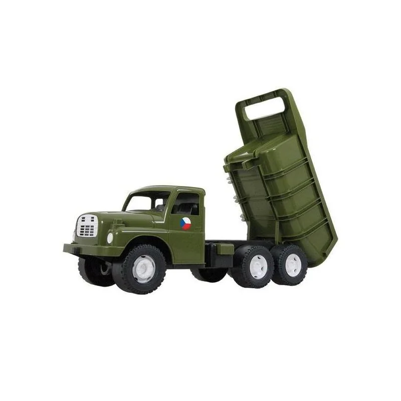 Dino Auto Tatra 148 plast 73cm v krabici - khaki vojenská