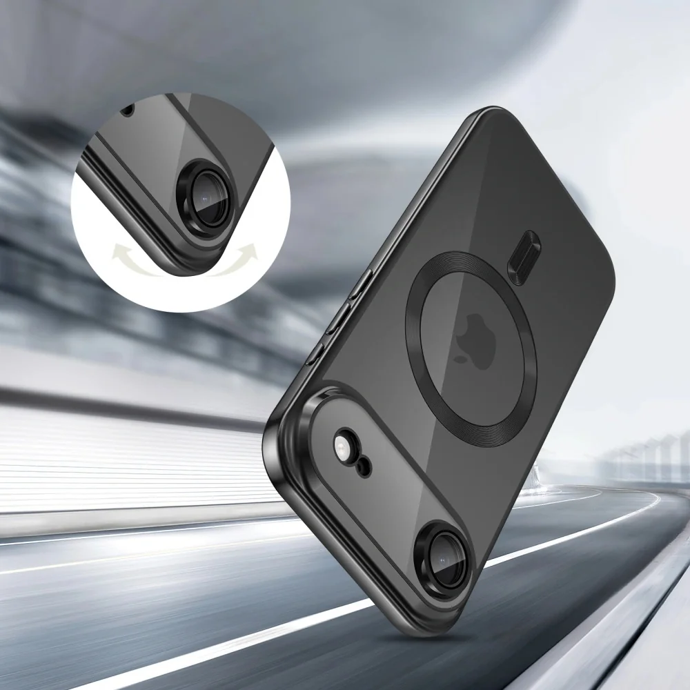 Tech-Protect MagFlex MagSafe kryt na iPhone 17 Air, čierny