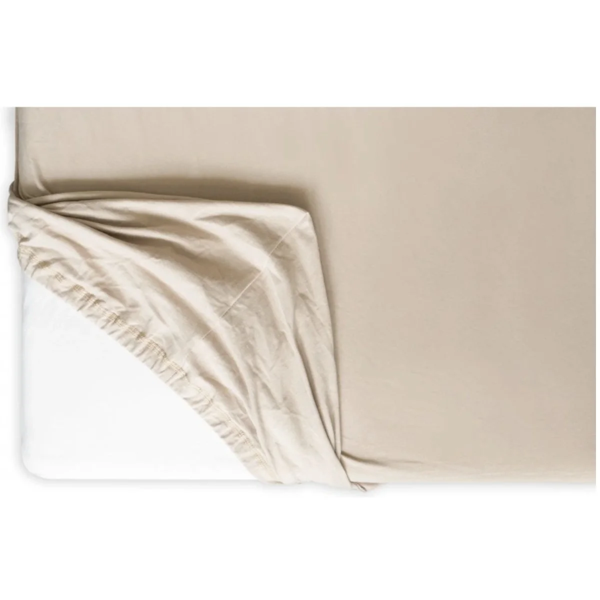 Plachta Jersey Lycra premium béžová 100 x 200 cm