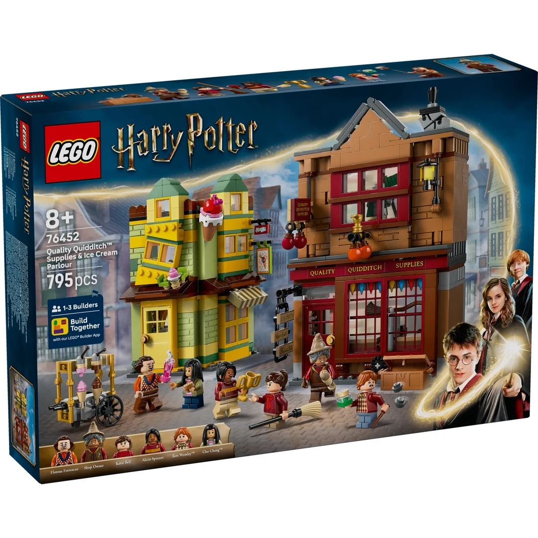 LEGO® Harry Potter™ 76452 Kvalitné metlobalové potreby a zmrzlináreň