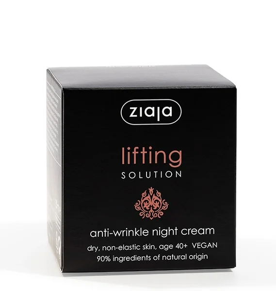 Ziaja Lifting - nočný krém protivráskový korekčný 40+ 1×50 ml, nočný krém