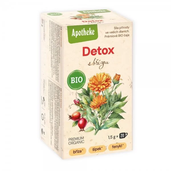APOTHEKE BIO Detox s brezou 20/1,5g 20 ks