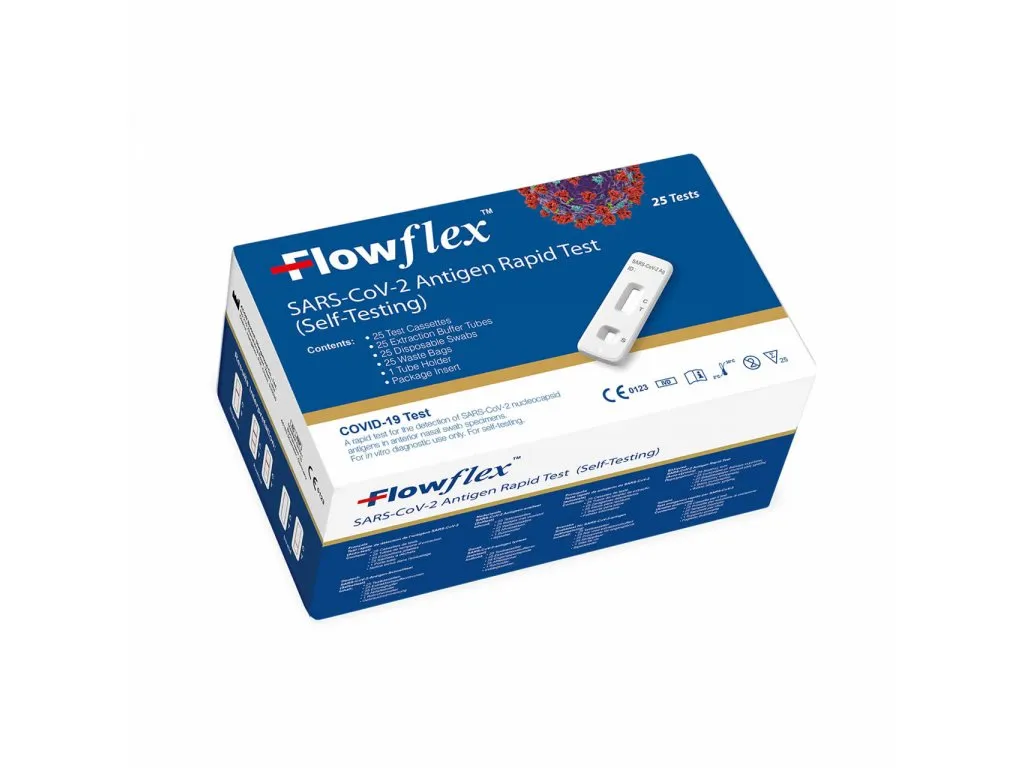 COVID-19 Antigénový test FLOW FLEX - na výter z nosa