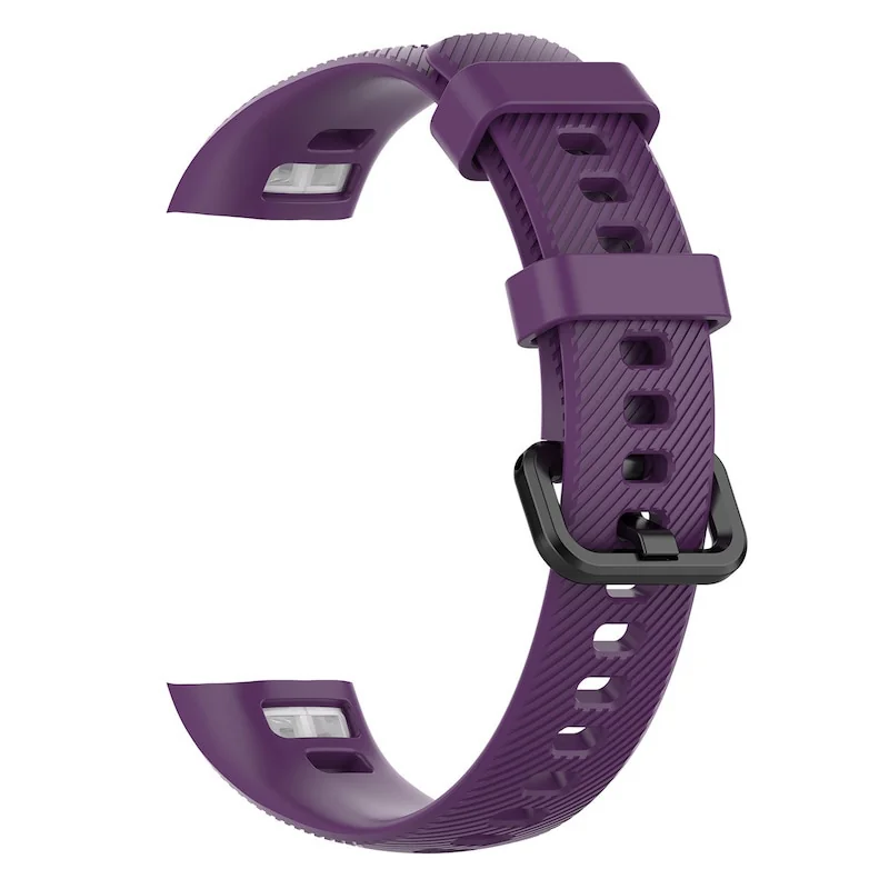 BStrap Silicone Line remienok na Honor Band 4 purple