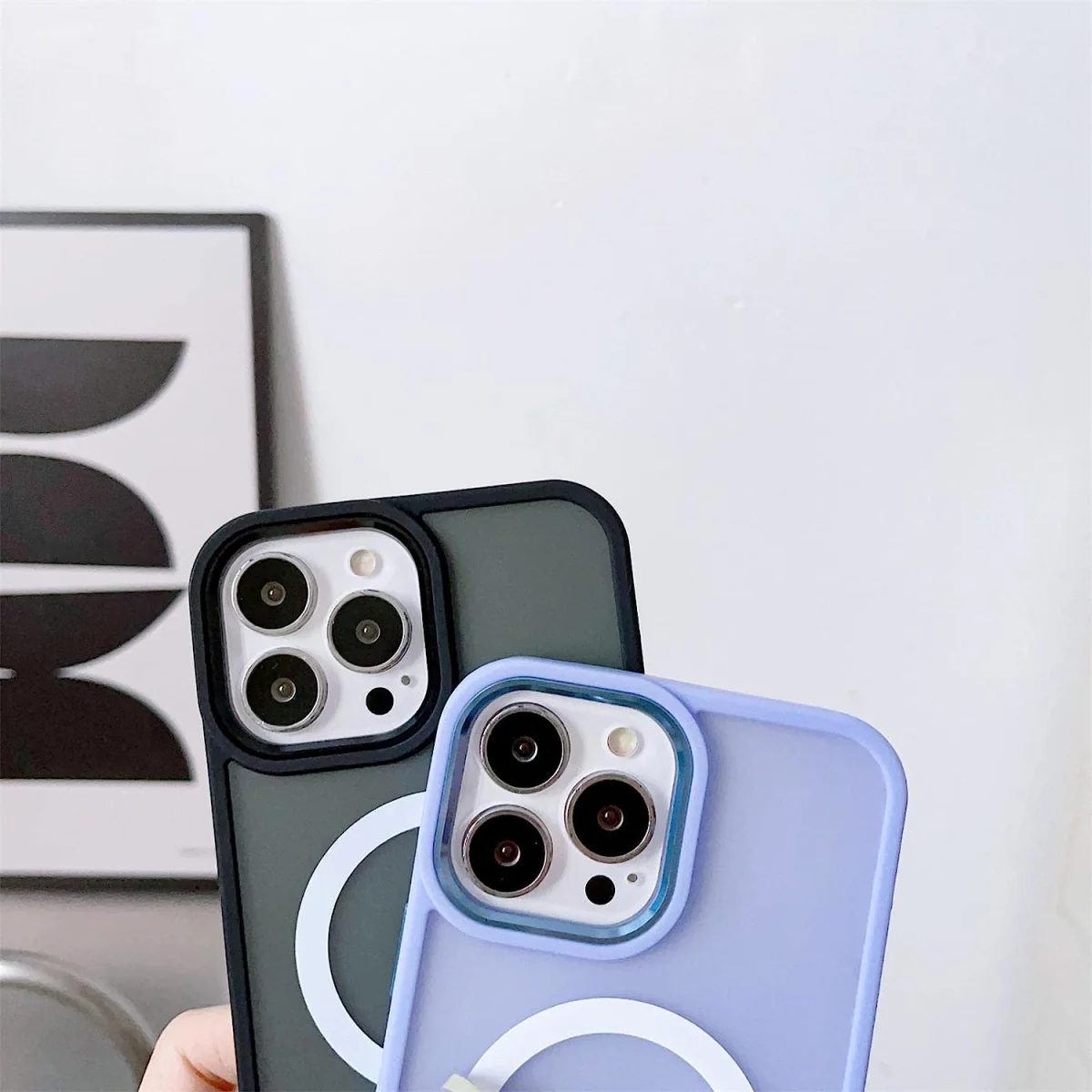 MG Color Matte MagSafe kryt na iPhone 15 Pro, fialový