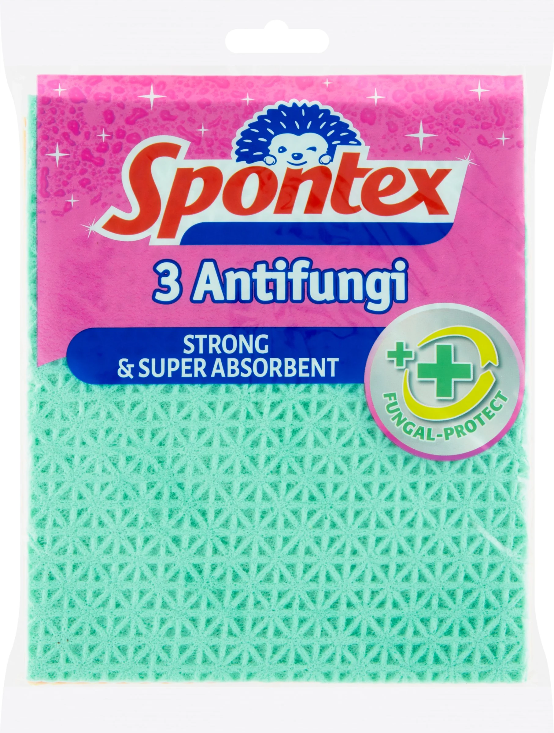 Spontex Antifungi hubková utierka 3ks 1×3 ks, hubková utierka