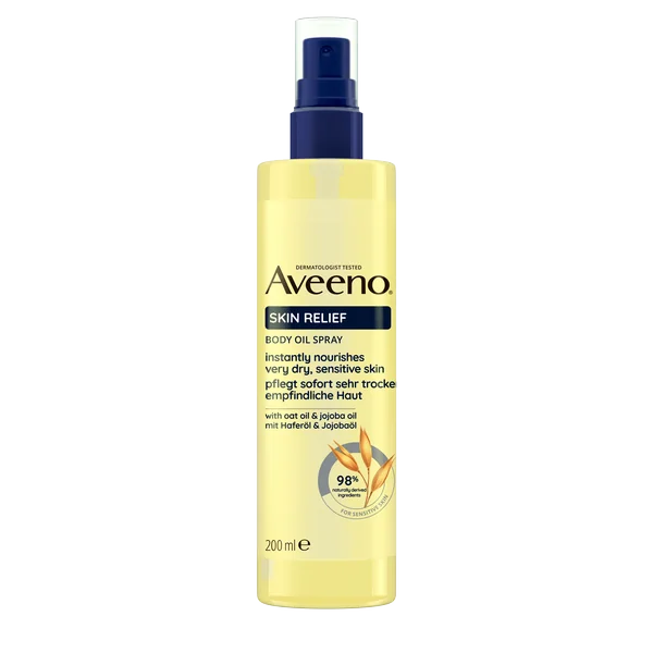 AVEENO® Skin Relief Telový olej v spreji 1×200 ml, telový olej