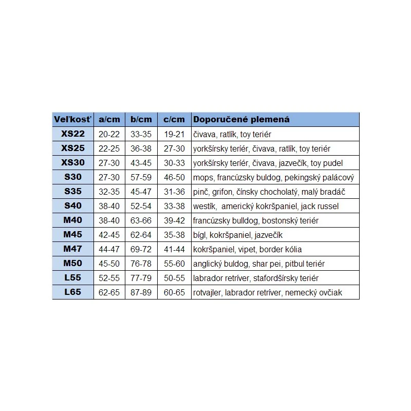 Teplá vesta pre psa AiryVest LUMI svietiaca v tme, Veľkosť: XS25, Farba: modrá